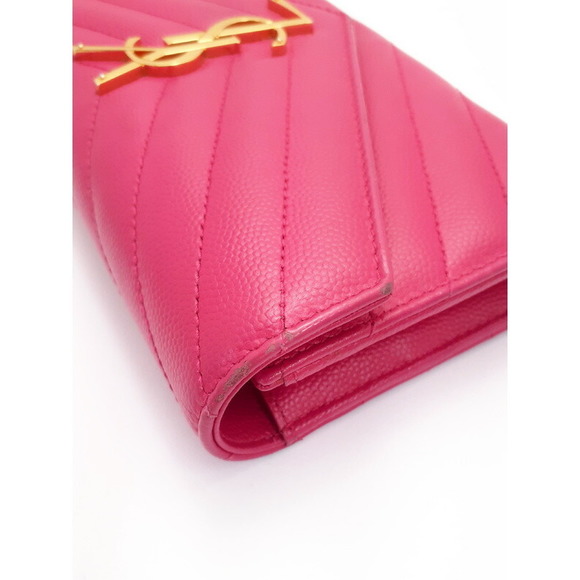 Saint Laurent Wallet Bifold Flap Monogram PARIS Long - Picture 8 of 8